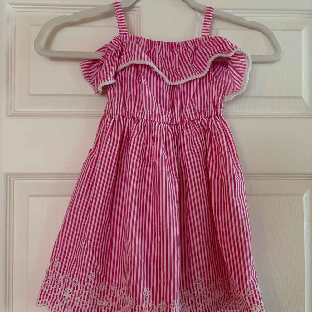 Penelope  Mack Girls Striped Sundress Size 4T